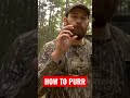 How to Purr on Diaphragm Mouth Call