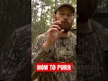 How To Purr On Diaphragm Mouth Call