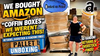 😱 We Bought Amazon “COFFIN BOXES”… We Weren’t Expecting THIS! Returns, Overstock & RANDOM Finds!