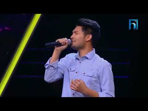 Sanju Moktan Vs Ravi Ghat Raj // Voice of Nepal Battle round perfomance