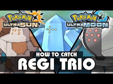 How to Catch Regirock, Regice, and Registeel! | Pokémon Ultra Sun and Moon | Legendary Pokémon