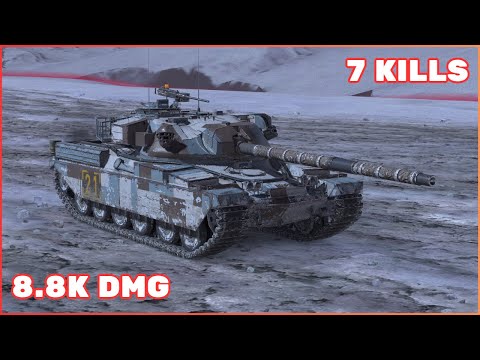 Chieftain Mk. 6 ● 8.8 K DAMAGE ● 7 KILLS ● WoT Blitz