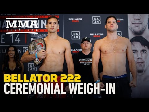 Bellator 222 Ceremonial Weigh-In Highlights - MMA Fighting