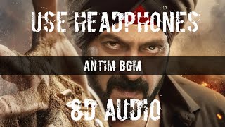 Download lagu ANTIM : The Final Truth BGM | Salman Khan | Ravi Basrur | Aayush Sharma | Mahima Makwana | 8D | mp3