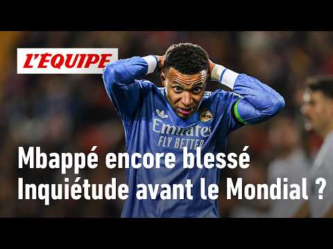 Équipe de France : Kylian Mbappé blessé à un mois et demi du Mondial , inquiétude pour les Bleus ?
