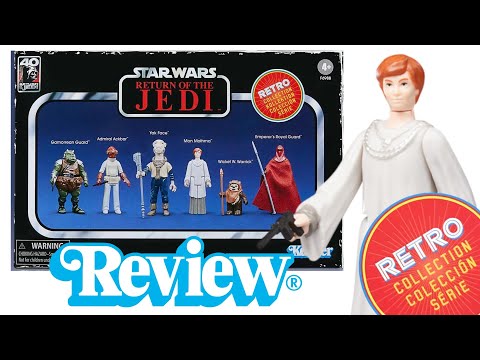 Star Wars Retro Collection Return of the Jedi Wave 2 with Mon Mothma