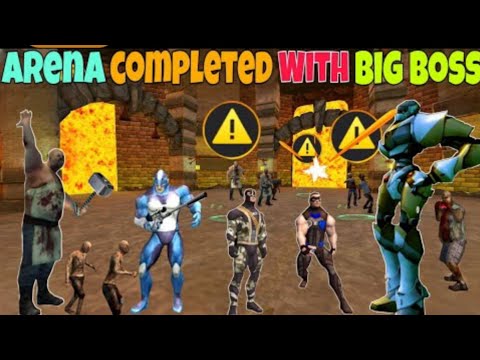 Rope hero vice town robot and zombie mission completed ll super hero game