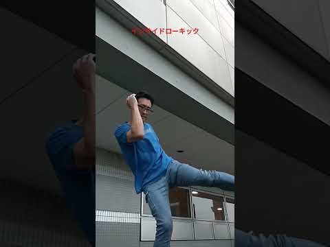 アウトボクシングこそ最高！ #格闘技 #martialarts 【インサイドローキック編】(インローはアウトボクシングに有効)