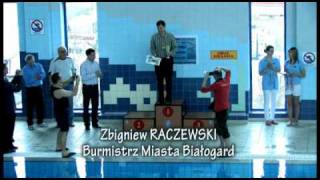 preview picture of video 'I Zimowe Zawody Pływackie  Białogard 2010'