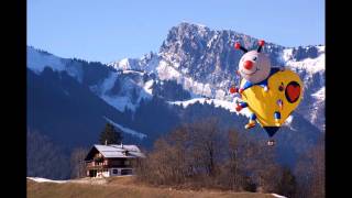 preview picture of video 'International balloon festival in Chateau d'Oex'