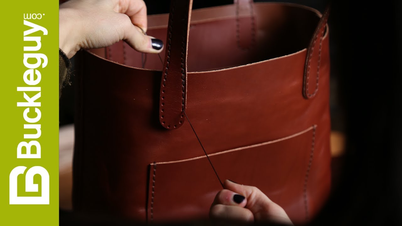 DIY Leather Tote Bag - Buckleguy Leather Craft Supplies