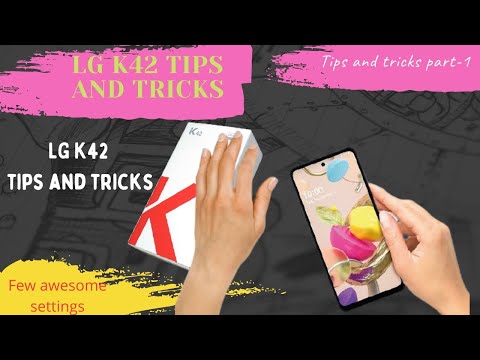 LG K42 Tips and tricks | 40+ Tips and tricks | LG K42 settings features | Tips and tricks part 1