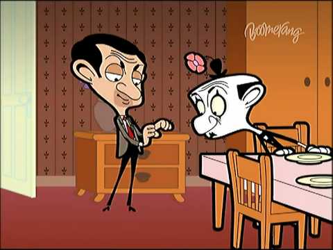 Mr Bean avec son ours en peluche Dessins animés.mpg