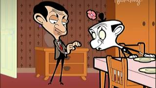 Mr Bean avec son ours en peluche Dessins animés.mpg