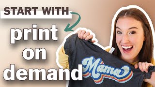 HOW TO START YOUR PRINT ON DEMAND BUSINESS in 2024 | Print on Demand Tutorial for Beginners