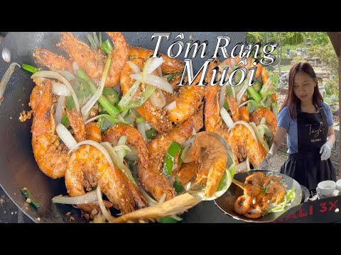 Cách Làm Tôm Rang Muối Thơm Ngon Đậm Đa Ăn Là Ghiền - Salt &amp; Pepper Shrimps Recipe By Taylor
