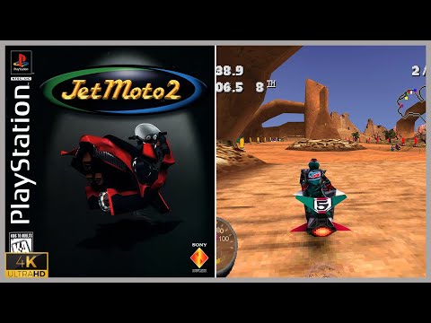 PS1 First Look [239] | Jet Moto 2 (US) (1997) | 4K 2160p