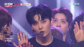 Wanna One - Burn It Up + Energetic (170816 MBC every1 Show Champion)(60fps)