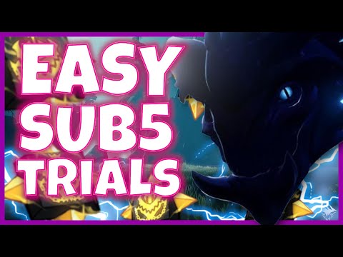 Dauntless Pangar trials - EASIEST sub 5 build and guide