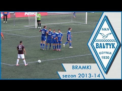 Bałtyk Gdynia - Kaszubia Kościerzyna 1:3 /14.08.2013/ bramki