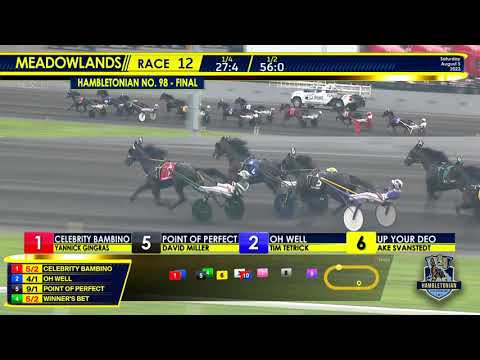 August 5, 2023 - Hambletonian No. 98 - Race 12