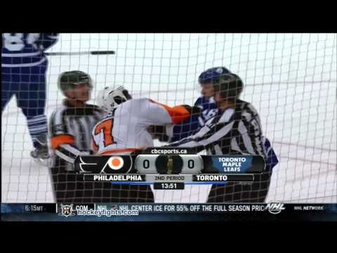 Wayne Simmonds vs Joey Crabb