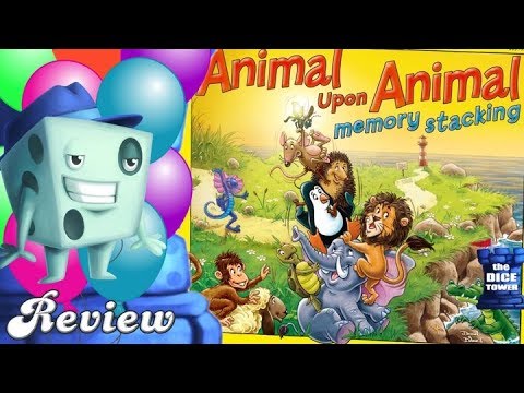 Animal Upon Animal: Memory Stacking Review - with Tom Vasel