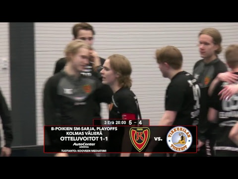 BSM Pojat 3. Välierä Koovee - Tiikerit, Livestream