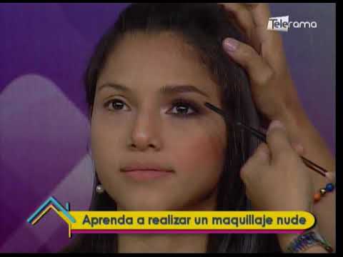 Aprenda a realizar un maquillaje nude
