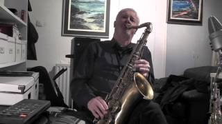 There Is No Greater Love on Tenor Sax