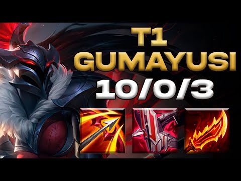 Gumayusi Kalista vs Tristana / LOL KR Challenger Patch 12.10