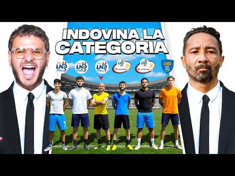 ⚽🔎 INDOVINA LA CATEGORIA del CALCIATORE in INCOGNITO! | Dalla TERZA CATEGORIA alla SERIE D!