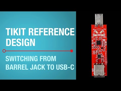 TIKit Reference Design: Quickly Convert Barrel Jack to USB Type-C
