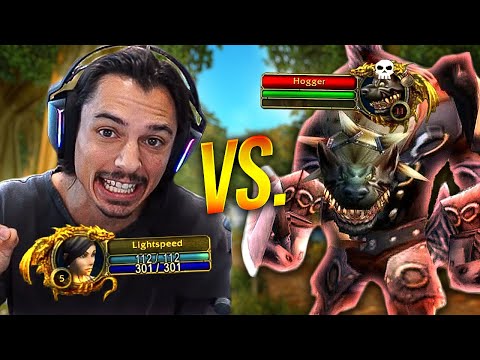 LVL 5 MAGE vs. HOGGER (World Record?) Ft. Logitech G