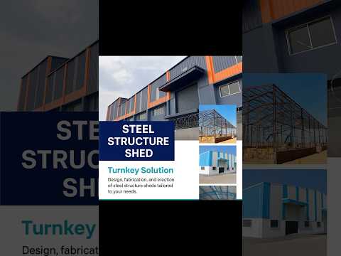 Roofing steel structure
