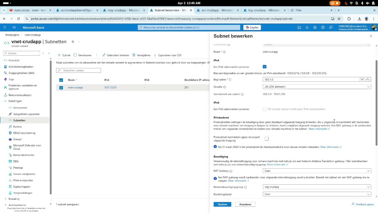 Assignment 2: Azure Infrastructure-as-Code