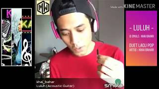 Download lagu - LULUH - Karaoke Duet Dengan Khai Bahar Terbaru mp3