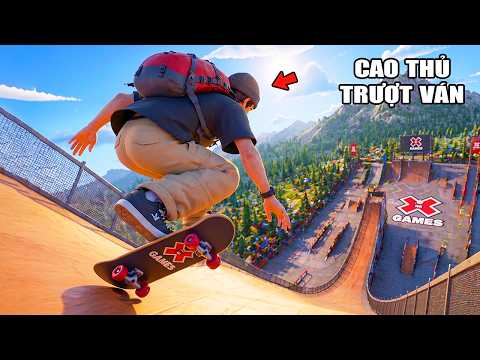 TÔI ĐÃ TRỞ THÀNH MỘT CAO THỦ TRƯỢT VÁN | Skate Riders Republic