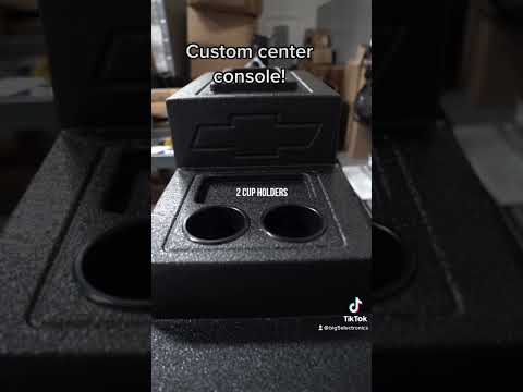 Silverado custom center console #shorts
