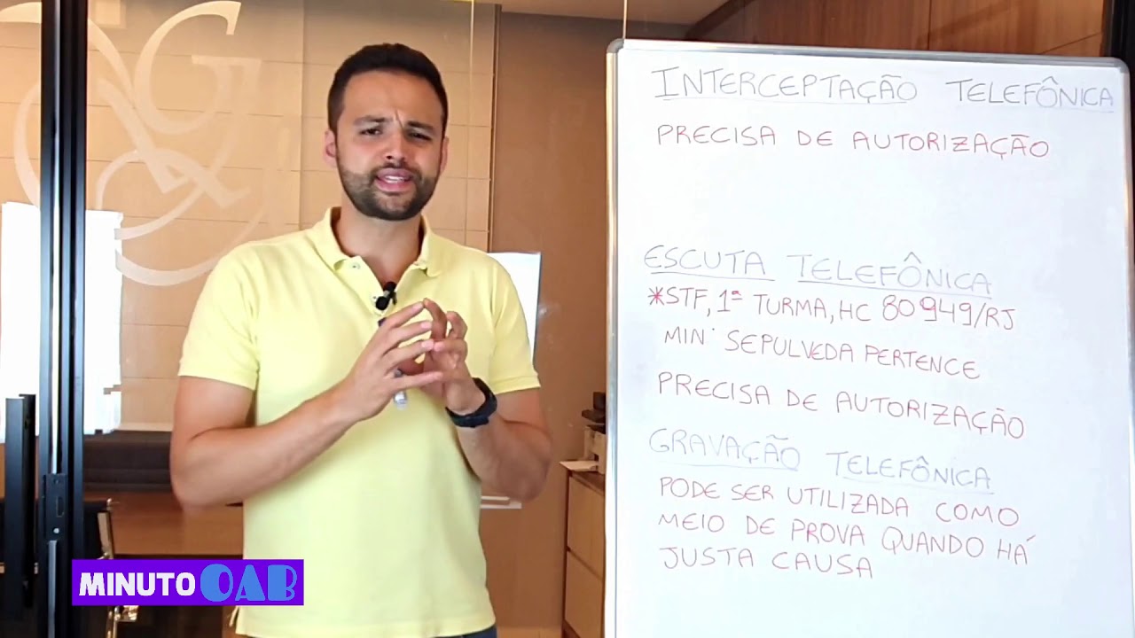 INTERCEPTAÇÃO, ESCUTA E GRAVAÇÃO TELEFÔNICA, PROVA LÍCITA OU ILÍCITA?