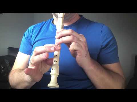 Wlazł kotek - flet prosty