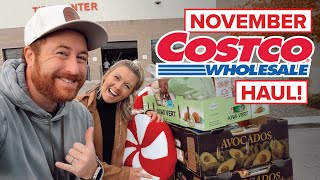November Costco Haul! Stocking Up on Essentials & Christmas Finds! 🎄✨