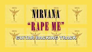 Nirvana - Rape Me | Guitar Backing Track