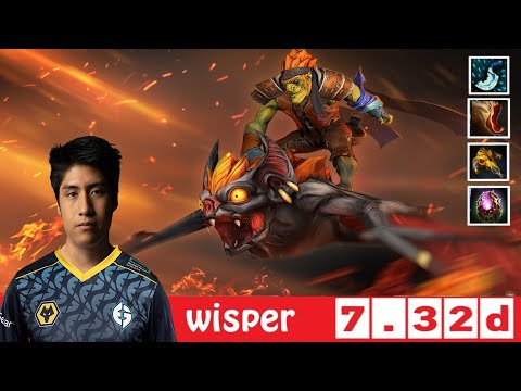[DOTA 2] EG.Wisper the BATRIDER [EVIL GENIUSES vs ASTER [LIMA MAJOR]