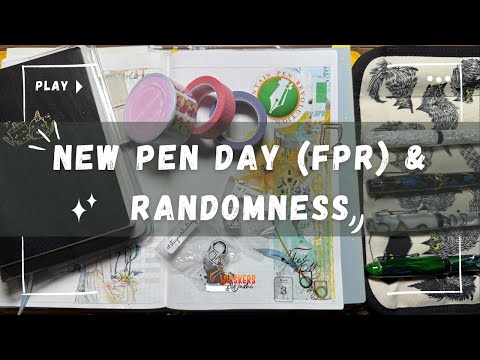 Randomness and New Pens from Fountain Pen Revolution - 2nd attempt