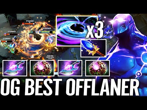 🔥 3x Black Hole - 100% OG Best Offlane Engima Arcane Blink Octarine WTF So IMBA Dota 2 Pro Guide