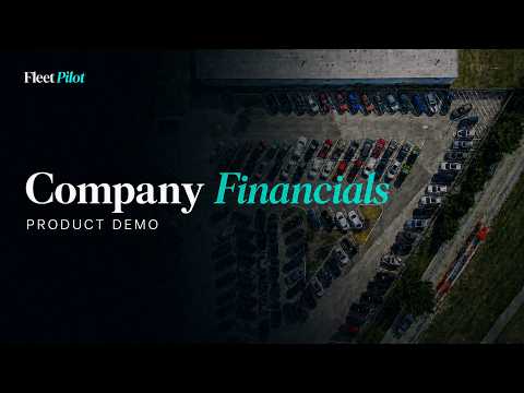 See Your Rental Company’s True Financial Position | FleetPilot Demo