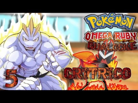 CRITICO al LOCKE - Pokemon Rubí Omega Dualocke ep 5