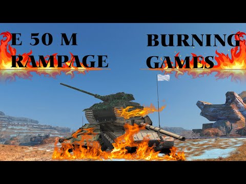 Absolutely BULLYING OP Premiums with the E 50 M in Burning Games