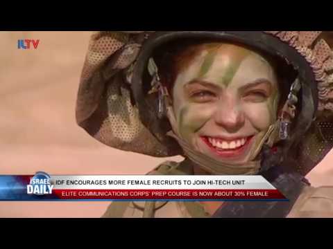 IDF Encourages More Females to Join Hi-Tech Unit